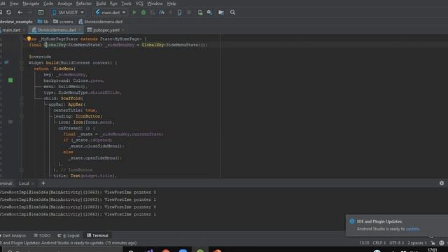 Shrink Side Menu in Flutter | How to Create Stylish Navigation Drawer | #Flutter | CodeStudio смотреть онлайн