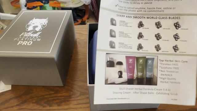 Skull Shaver Pitbull Platinum PRO Electric Razor Unboxing