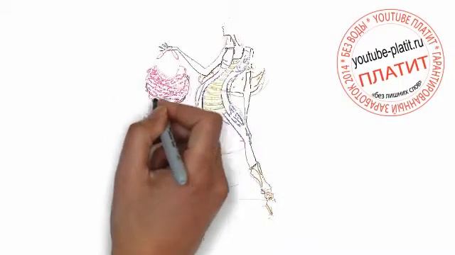 Девушки нарисованные карандашом Как нарисовать девушку с сумочкой смотреть онлайн