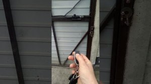 Горизонтально складные ворота Противовес своими руками