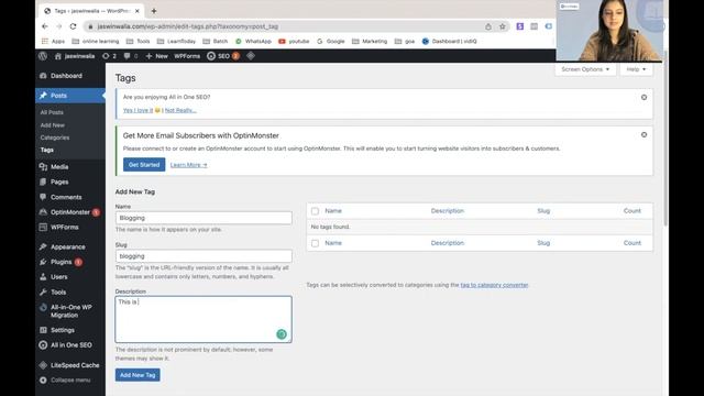How to add tags to posts on your WordPress site? смотреть онлайн