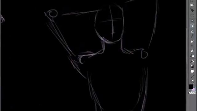 How I Sketch Poses | Speed | Manga Studio смотреть онлайн