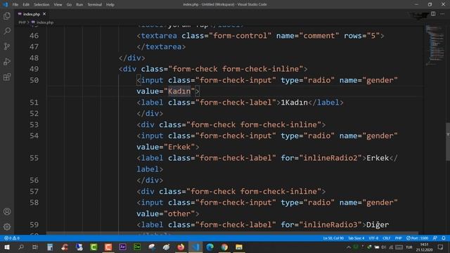 PHP Ders 49 PHP ile Form Kullanımı смотреть онлайн