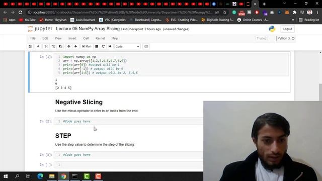 NumPy Array Slicing in Urdu/Hindi | Node University By Izhar Ul Haq смотреть онлайн
