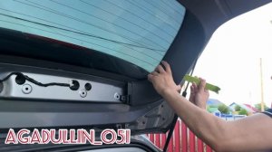 Лада Веста универсал. Разбираем 5ую дверь. Снимаем обивку крышки багажника. Разбираем обивку 5той дв