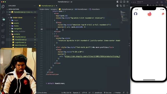? Build Tinder Clone using React Native, TailwindCSS and Firebase - in Tamil | Anton Francis Jeejo смотреть онлайн