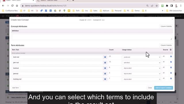 Terminology extraction and buildup using TermCatch and Quickterm смотреть онлайн