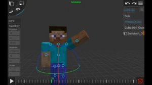 Minecraft STEVE model !! With tutorial ! + download  (Prisma3D)
