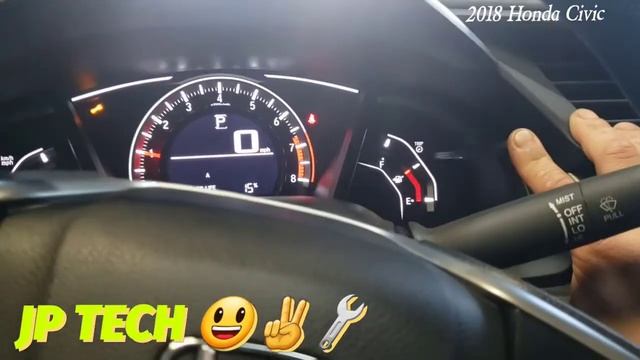 2016 -2017 -2018 Honda Civic Como Borrar La Luz Del Mantenimiento Cambio De Aceite Reset .