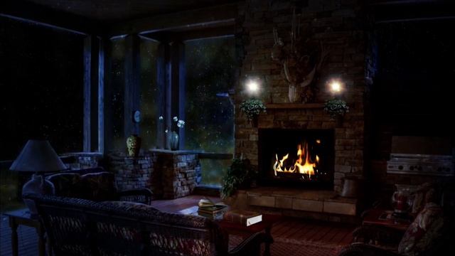 Meditation Music Relax Mind Body - Wood Burning ASMR