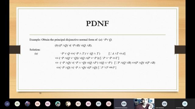 DBS -PDNF AND PCNF,UNIT-1: NORMAL FORMS, CSE II YEAR-1st SEM,MFCS смотреть онлайн