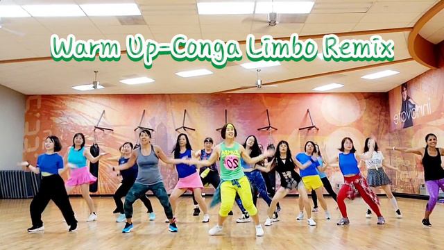 Zumba-Warm up/🎶Conga Limbo Remix🎶/Danceworkout/☆Minji.K☆ смотреть онлайн