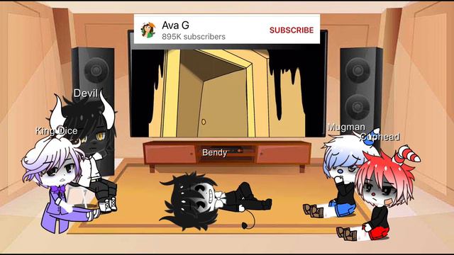 Cuphead Oc React To Bendy And The Ink Machine (part 2)￼