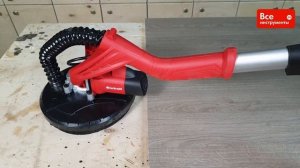 Обзор шлифовальной машины для стен и потолков Einhell TC-DW 225