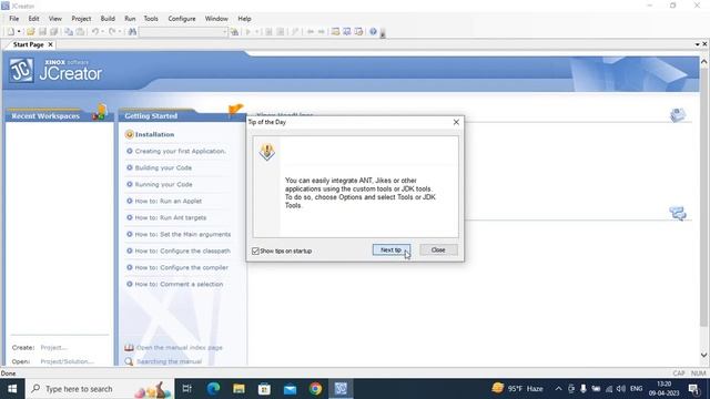 How to Download and Install JCreator | Run First Java Program смотреть онлайн