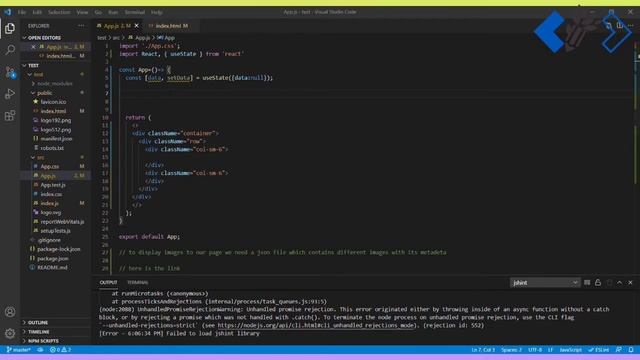 How to create React Component and fetch data from API смотреть онлайн