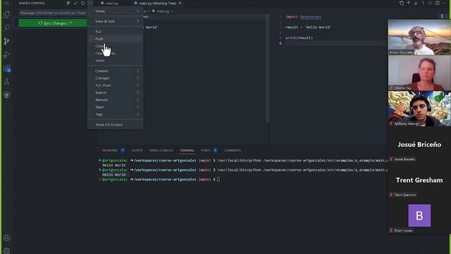 082323 COSC 1336 Overview development tools GitHub, Codespace: Visual Studio Code, and Python смотреть онлайн