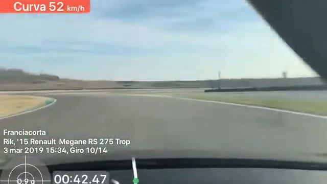 Franciacorta 3/3/2019 Renault Megane Rs Trophy 1.24.82 смотреть онлайн