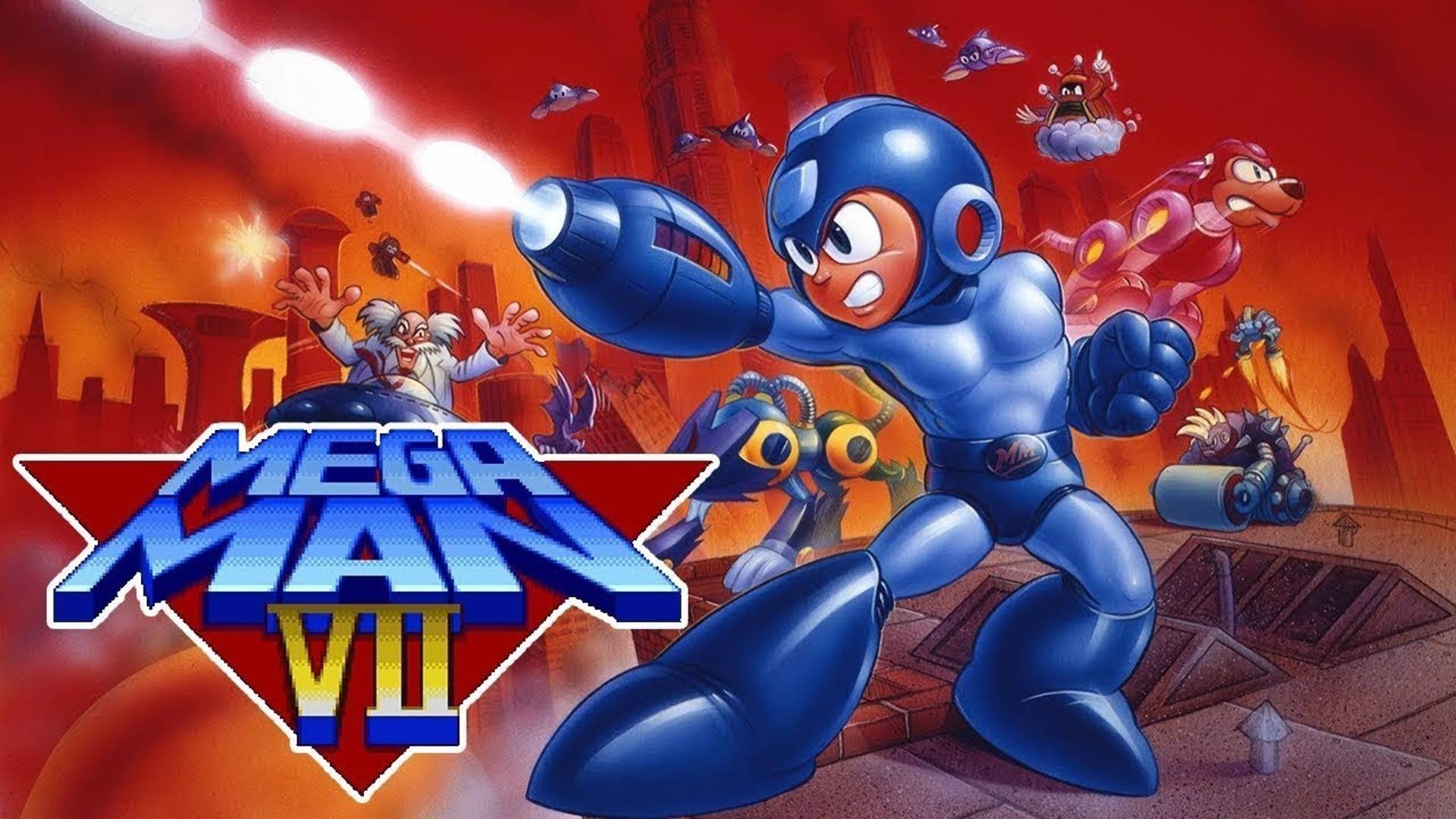 Mega Man 7 (1995) Полное прохождение смотреть онлайн