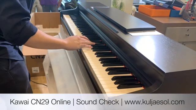 เปียโนไฟฟ้า KAWAI CN29 | เช็คสินค้าก่อนส่ง by Kuljaesol смотреть онлайн