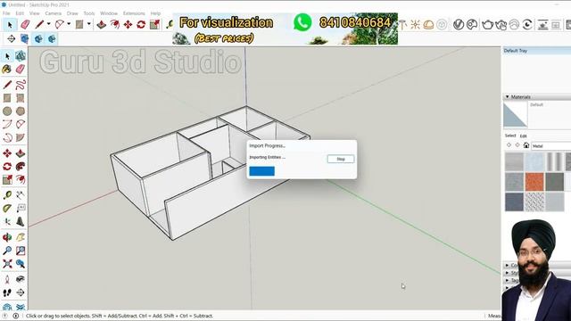How to import CAD FILES to Sketchup | DWG to Sketchup смотреть онлайн