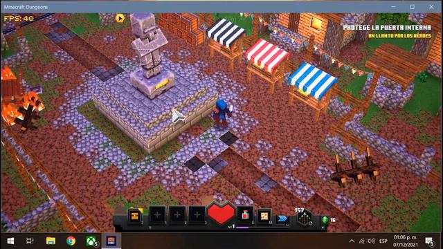 MINECRAFT DUNGEONS EN ATHLON 3000G | ¿Puede el Athlon 3000g Correr Minecraft Dungeons? смотреть онлайн
