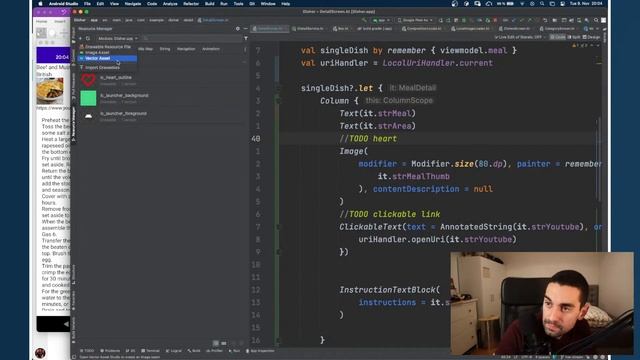 Coding an Android Recipe App (LIVE) - MVVM / Compose / Hilt (Part 4) смотреть онлайн