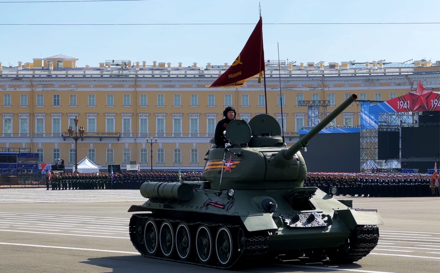 Санкт-Петербург. Репетиция парада Победы. смотреть онлайн