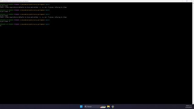 Solución (FIX): Git clean: fatal: clean.requireForce defaults to true and neither -i, -n, nor -f .. смотреть онлайн