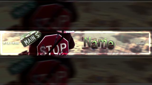 "Rust" | FREE RUST BANNER Template - Photoshop смотреть онлайн