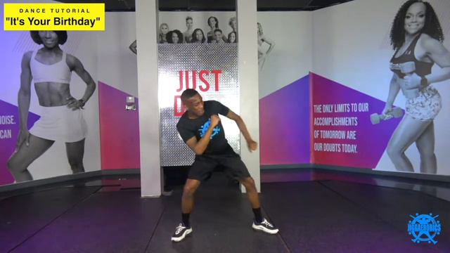 JiggAerobics Dance Cardio Workout- "It's Your Birthday" Tutorial смотреть онлайн