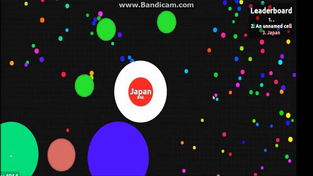 Как выглядит сервер в Агарио из 5-3 человек! смотреть онлайн