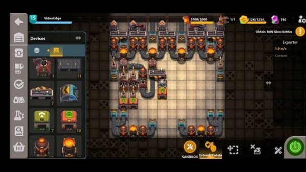 Sandship Crafting Factory - Whole Micro Factory Steel Production! [HD]