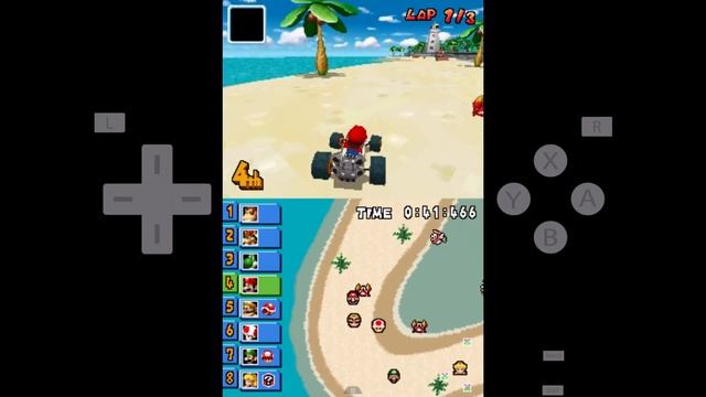 Mario Kart DS | Happy Chick Emulator | iPhone / iPad / iOS [1080p] | Nintendo DS смотреть онлайн