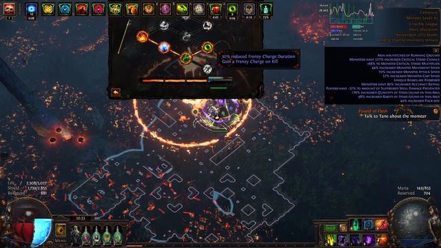 [PoE 3.21] Cats on Crit (CoC Forbidden Rite + Soulrend) T16 Cemetery Demo смотреть онлайн