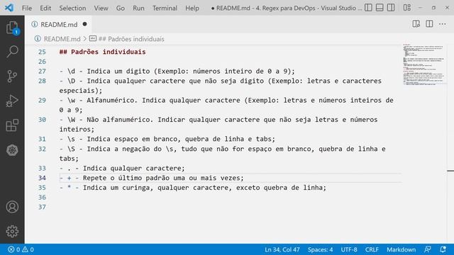 Expressão regular REGEX para DevOps смотреть онлайн