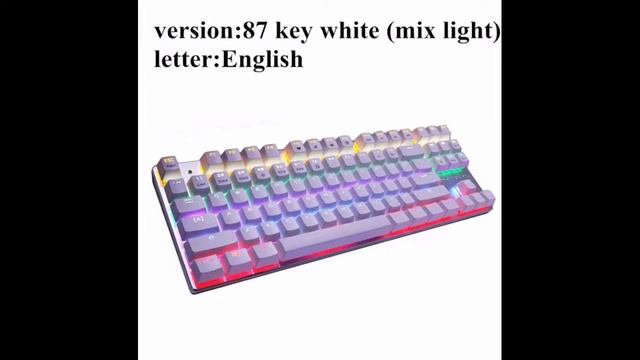 ОБЗОР КРУТОЙ БЮДЖЕТНОЙ ИГРОВОЙ КЛАВИАТУРЫ 2021 ГОДА! Metoo Zero 87 Keys Switch Blue