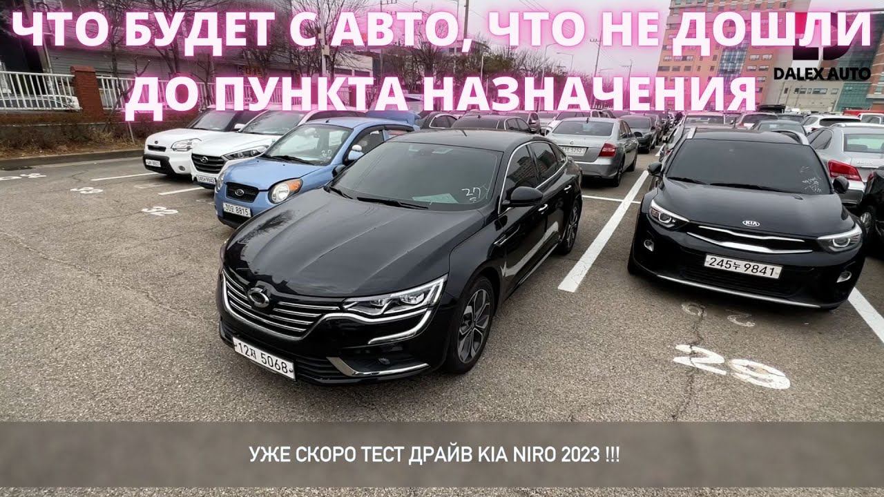 АВТО ИЗ КОРЕИ. Что дальше с машинами которые застряли? Samsung SM6. Обзор авто на аукционе Glovis