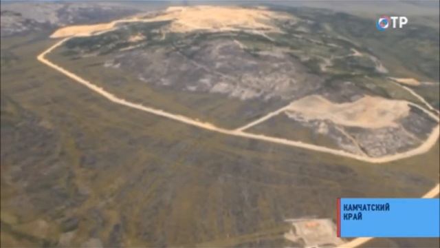 Золоторудный карьер "Аметистовое" Камчатского края. смотреть онлайн