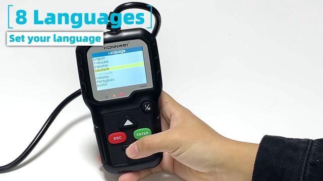 What functions does KONNWEI KW680 car OBD2 scan tool have? смотреть онлайн