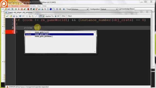 GameMaker Tutorial - Changing Rooms смотреть онлайн