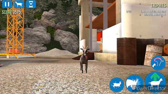Козлохалк начал геноцид! Goat Simulator Free смотреть онлайн