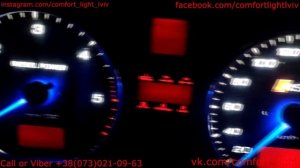 «COMFORT LIGHT» Пересвет/тюнинг приборных панелей. Audi A6 C4