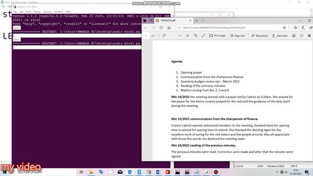 STOP READING, USE PYTHON COMPUTER PROGRAMMING LANGUAGE TO READ FOR YOU!. смотреть онлайн