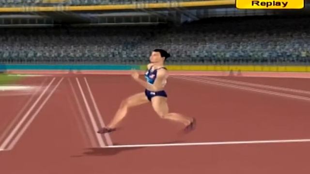 Athens 2004 (PS2) World Record High Jump 2.10 (HD 720p) смотреть онлайн