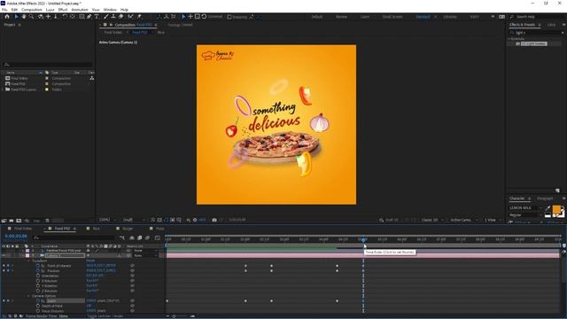 Animate Motion Graphic Social Media Post in After effects | Tutorial in Hindi смотреть онлайн