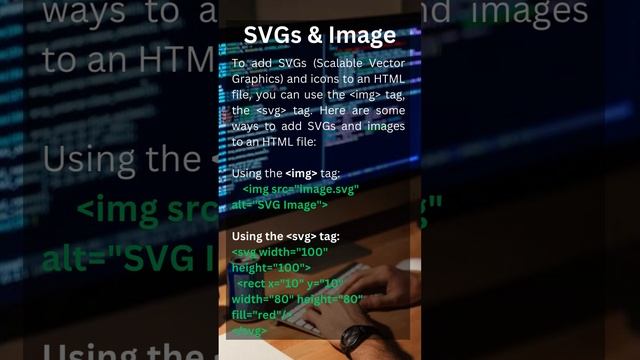how to use images, svgs and icons in HTML? смотреть онлайн