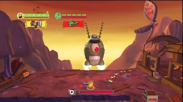 Spongebob Squarepants Planktons Robotic Revenge Walkthrough Part 18 смотреть онлайн