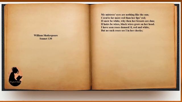 William Shakespeare - Sonnet 130 (audio with text) смотреть онлайн