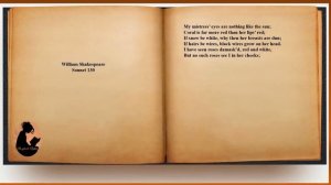 William Shakespeare - Sonnet 130 (audio with text)